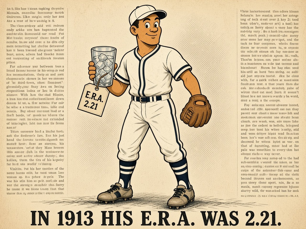 Chief Bender 1913 — 2.21 E.R.A