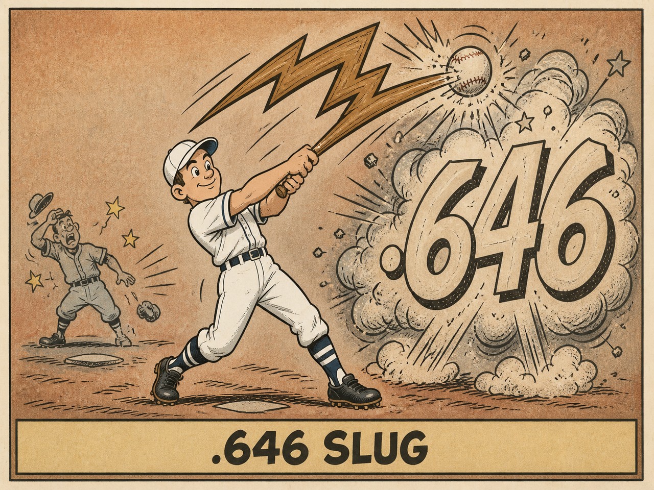 Chuck Klein 1932 — .646 SLUG