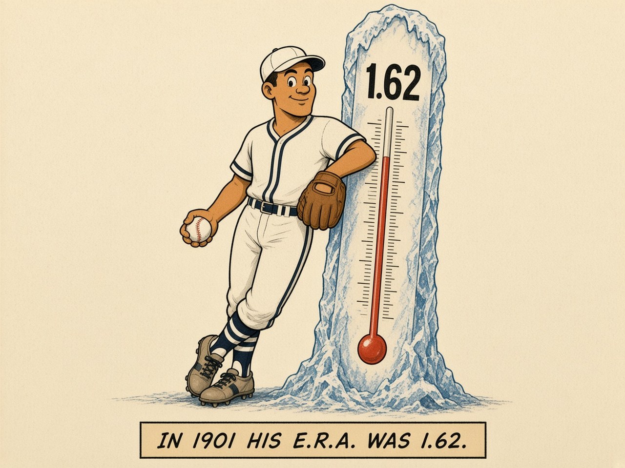 Cy Young 1901 — 1.62 E.R.A
