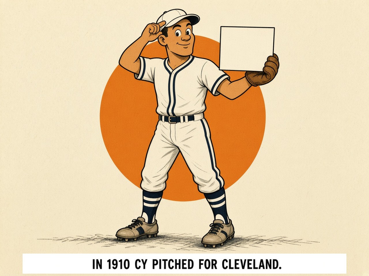 Cy Young 1910 — CLEVELAND 1910
