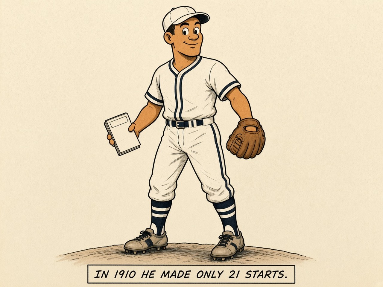 Cy Young 1910 — 21 STARTS