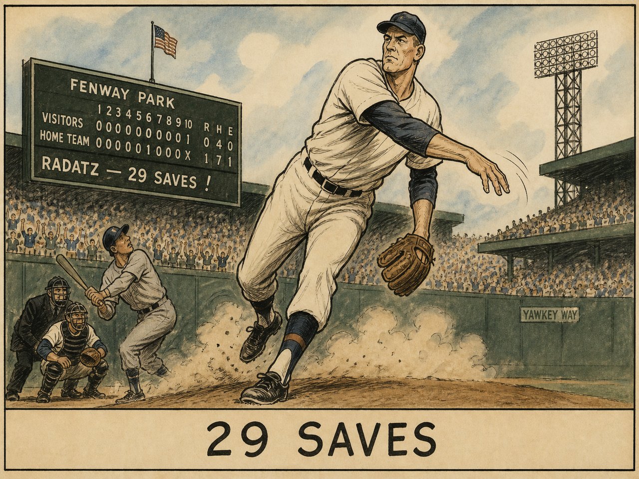Dick Radatz 1964 — 29 SAVES