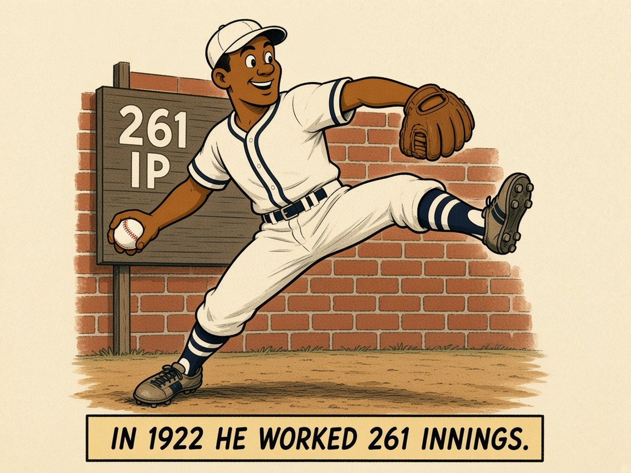 Dolf Luque 1922 — 261 INNINGS