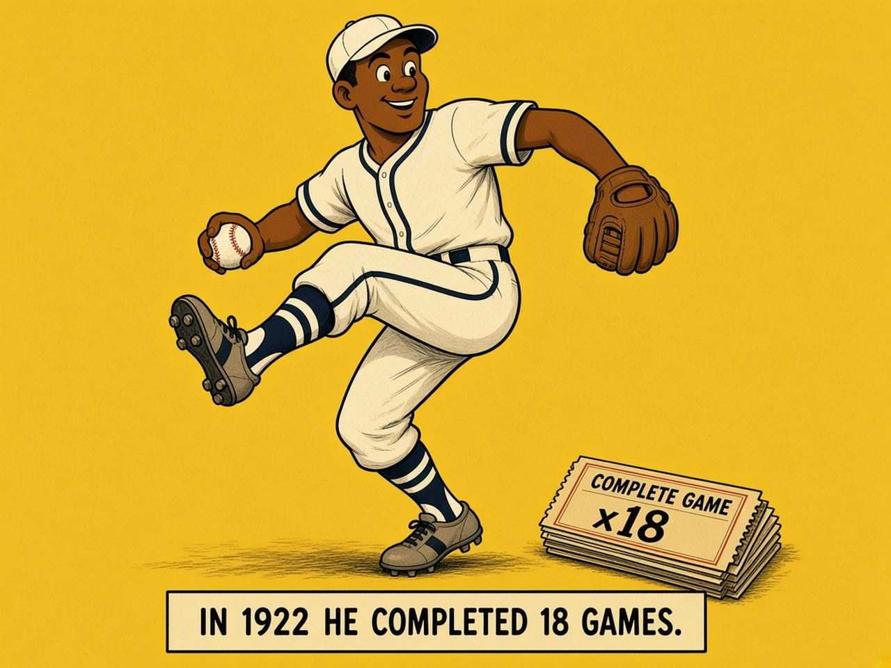 Dolf Luque 1922 — 18 COMPLETE GAMES