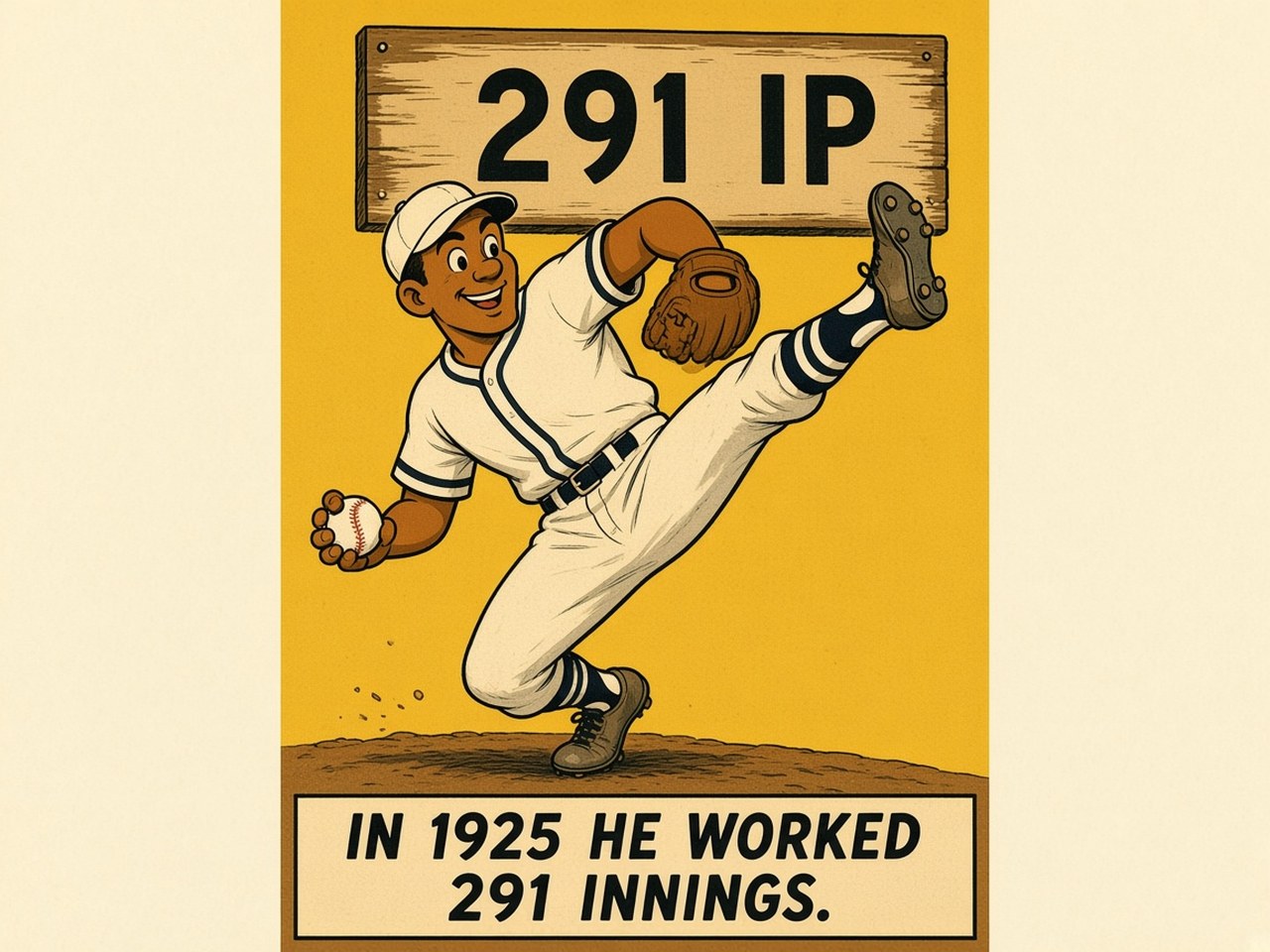 Dolf Luque 1925 — 291 INNINGS