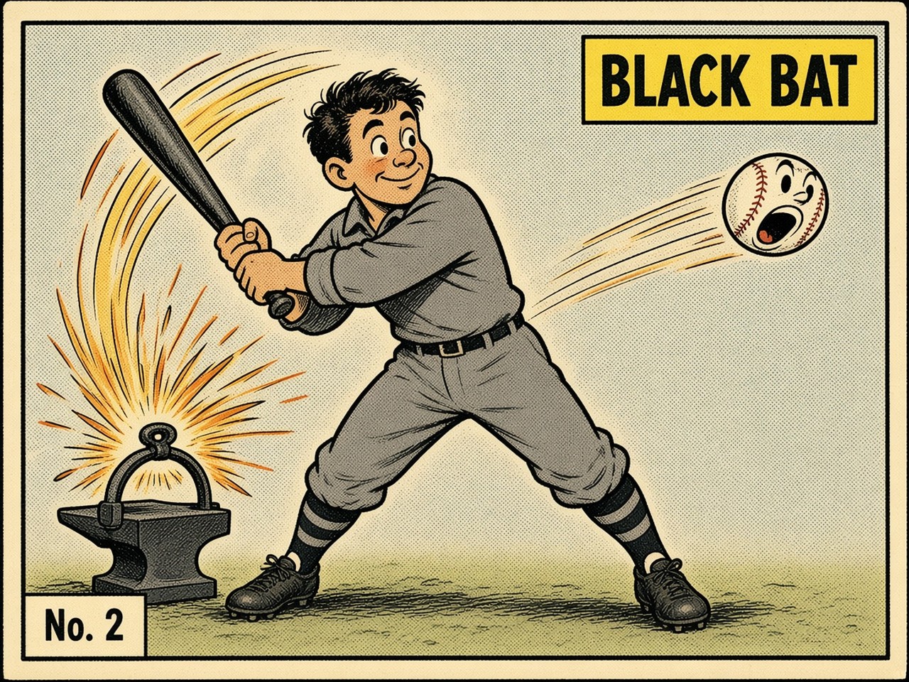 Edd Roush 1923 — BLACK BAT