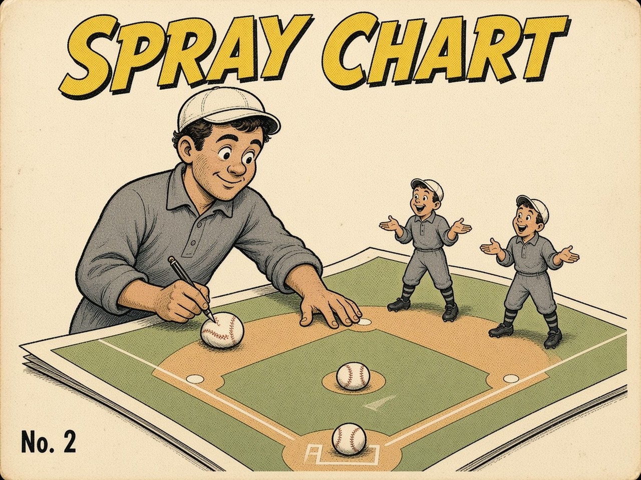 Edd Roush 1924 — SPRAY CHART