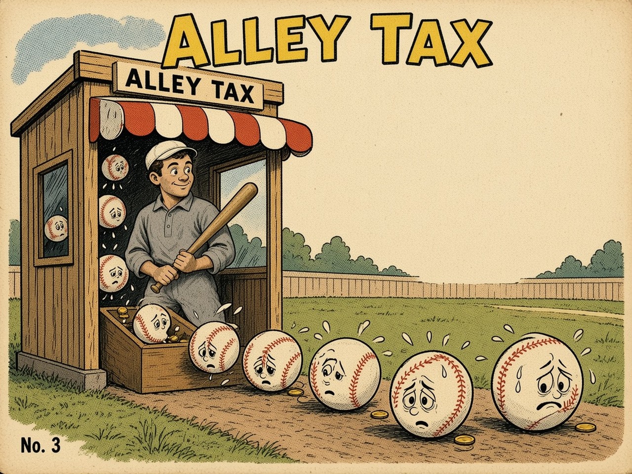 Edd Roush 1924 — ALLEY TAX
