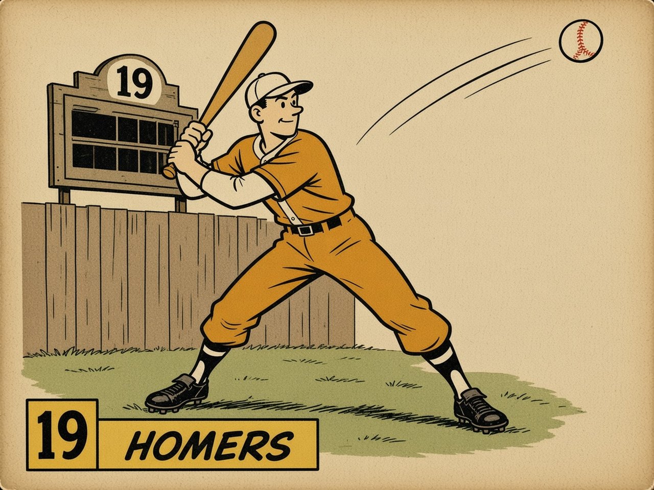 Gavvy Cravath 1913 — 19 HOMERS
