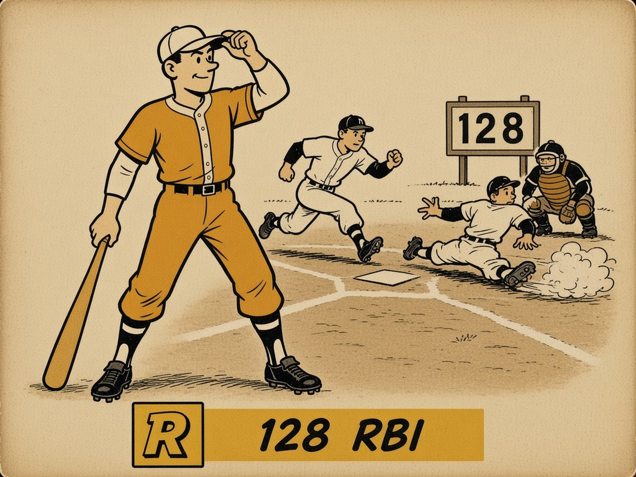 Gavvy Cravath 1913 — 128 RBI