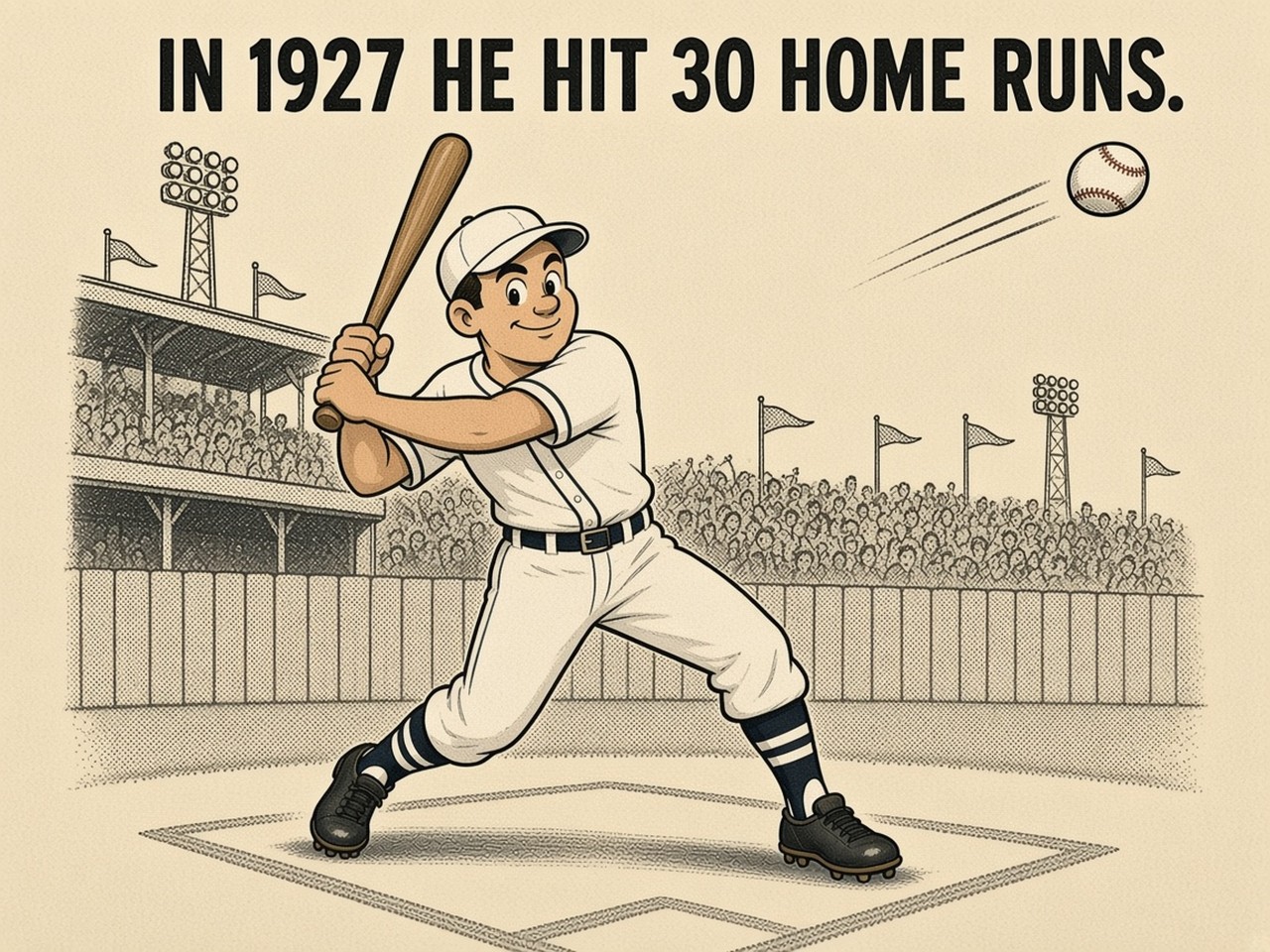 Hack Wilson 1927 — 30 HOME RUNS