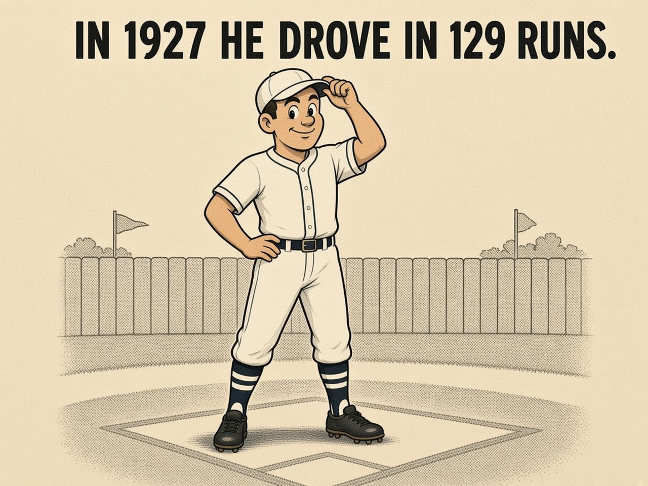 Hack Wilson 1927 — 129 RBI