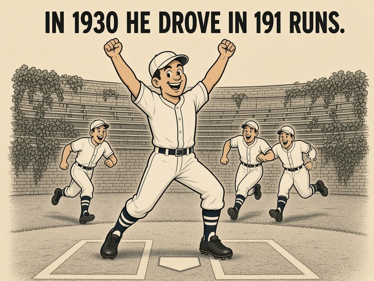 Hack Wilson 1930 — 191 RBI