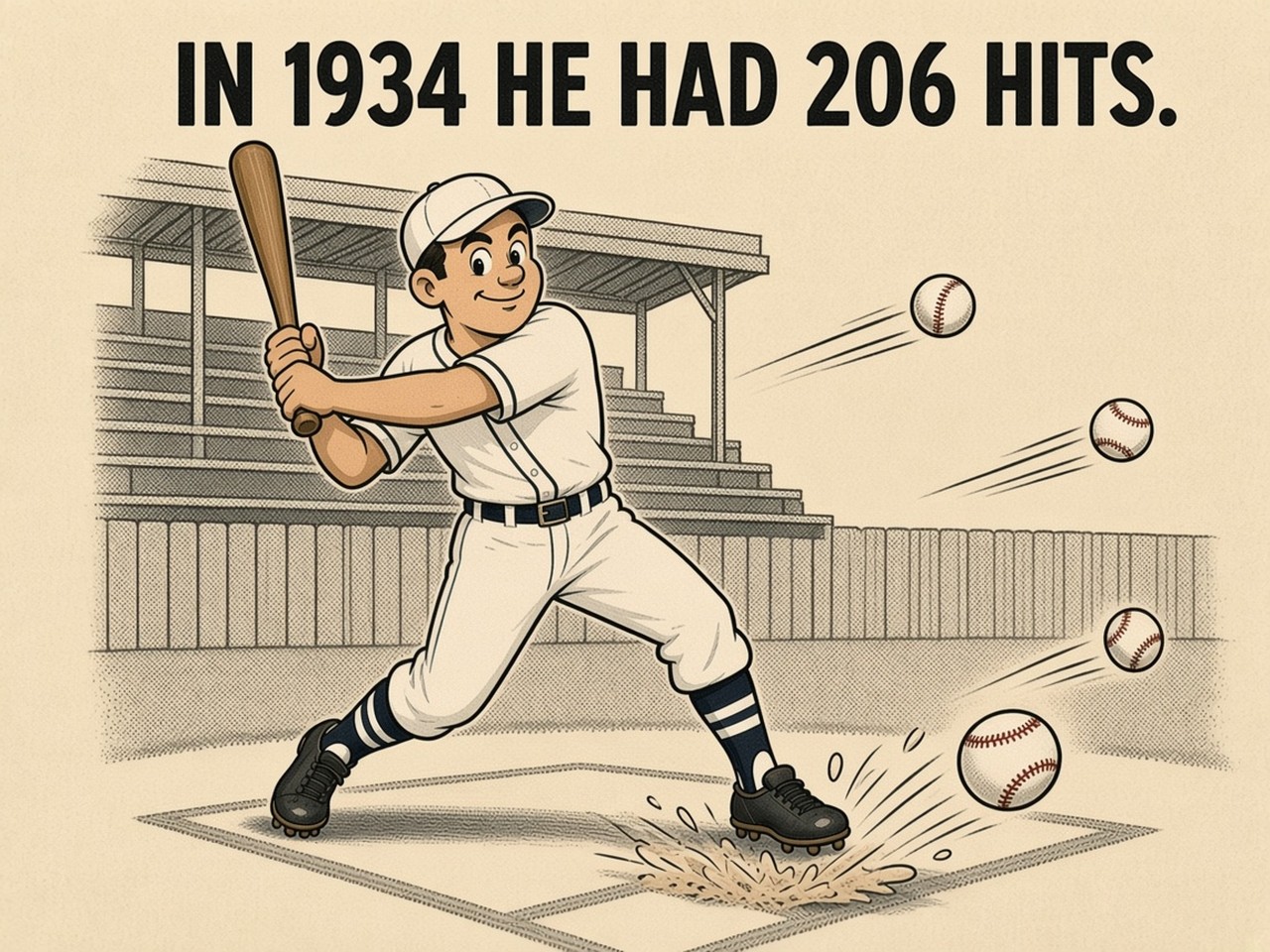 Hal Trosky 1934 — 206 HITS