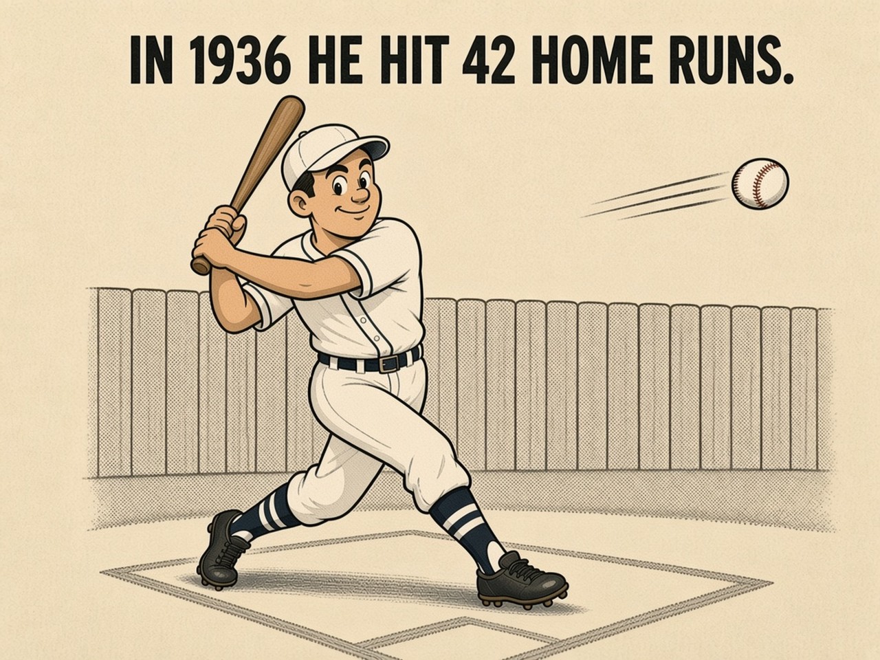 Hal Trosky 1936 — 42 HOME RUNS