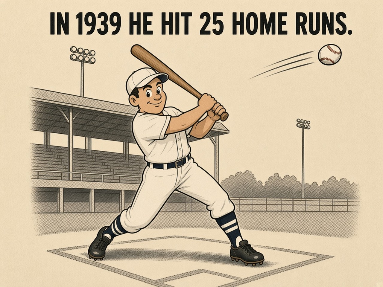 Hal Trosky 1939 — 25 HOME RUNS