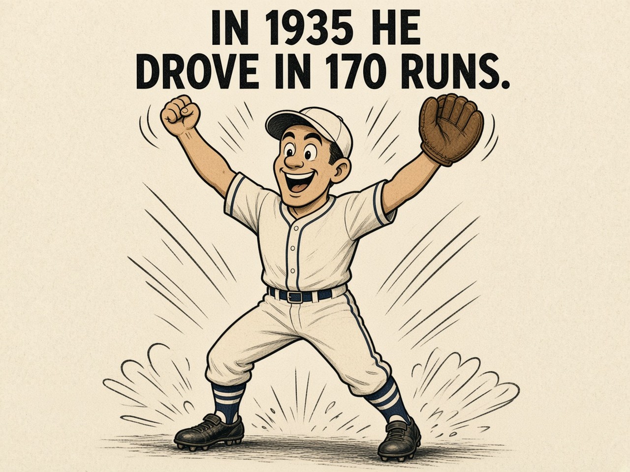 Hank Greenberg 1935 — 170 RBI