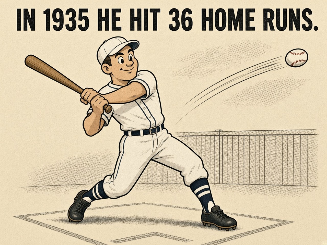Hank Greenberg 1935 — 36 HOME RUNS