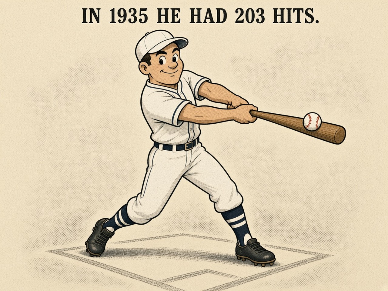 Hank Greenberg 1935 — 203 HITS