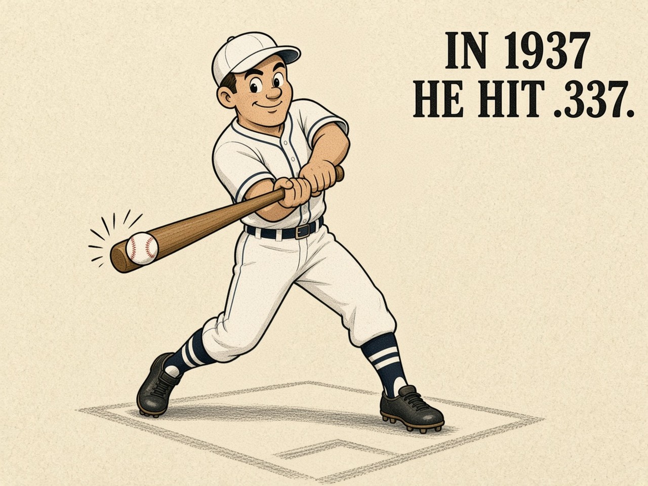 Hank Greenberg 1937 — .337 AVG
