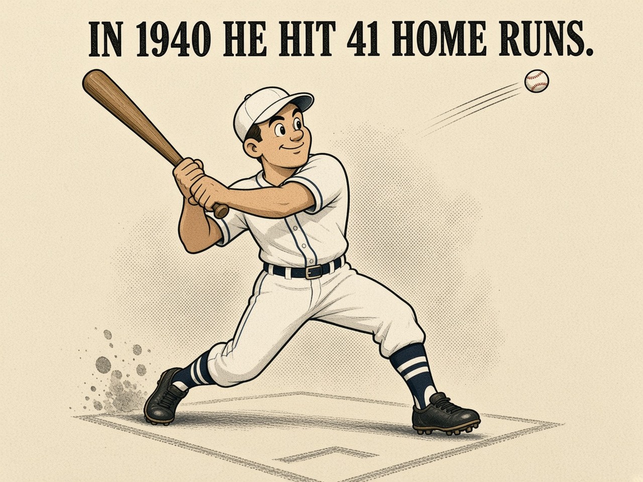 Hank Greenberg 1940 — 41 HOME RUNS