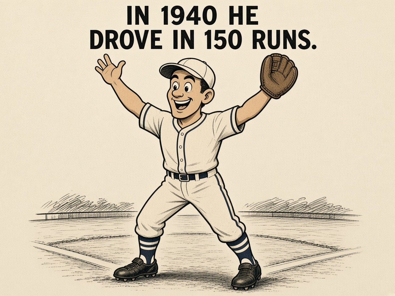 Hank Greenberg 1940 — 150 RBI