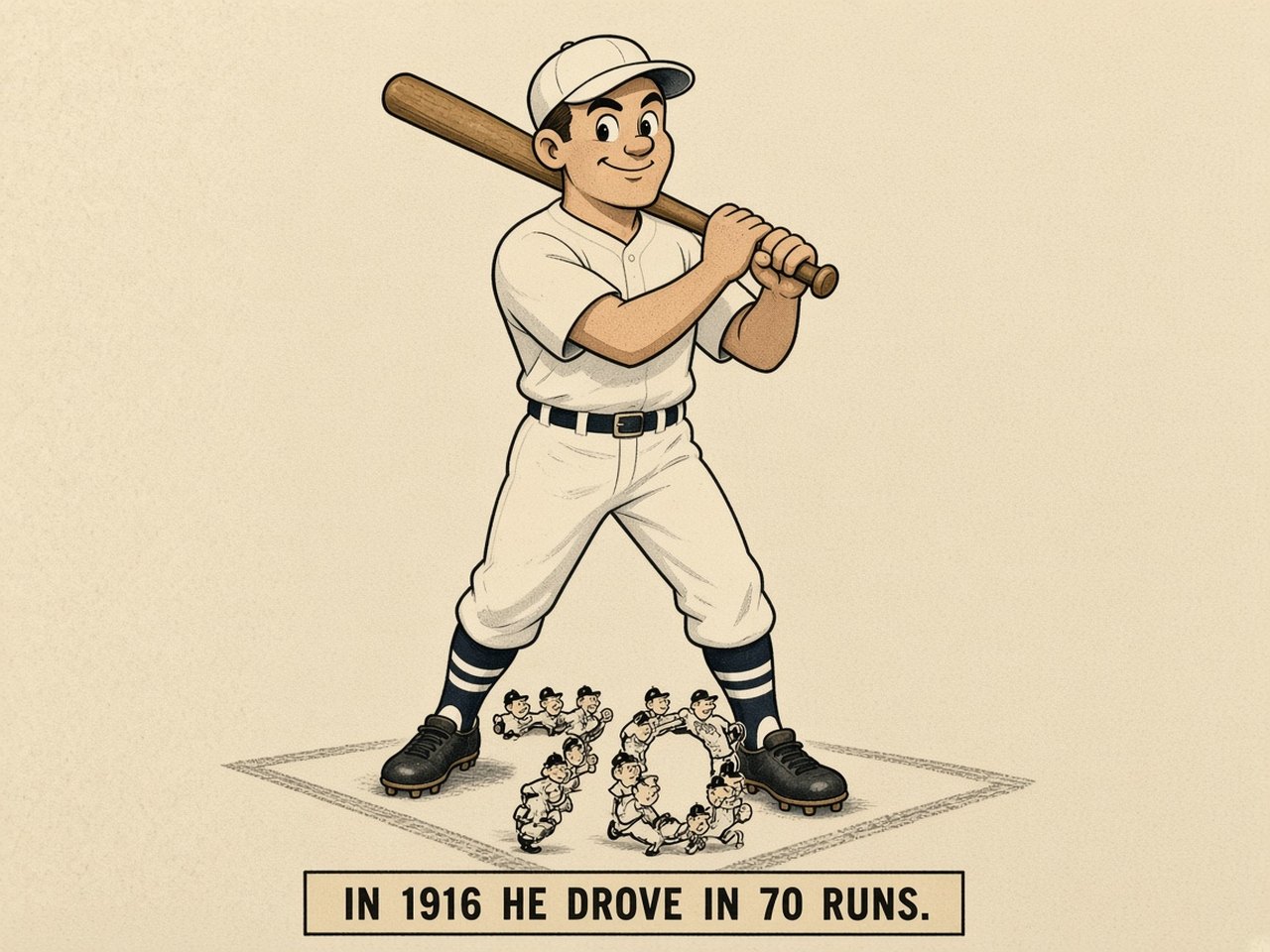 Happy Felsch 1916 — 70 RBI