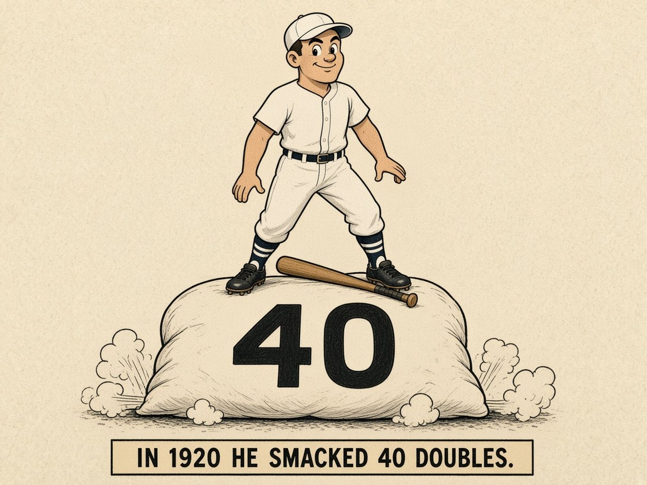 Happy Felsch 1920 — 40 DOUBLES