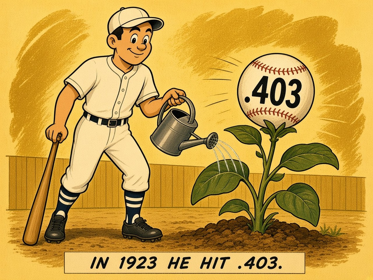 Harry Heilmann 1923 — .403 AVG