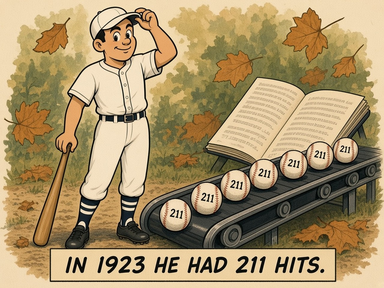 Harry Heilmann 1923 — 211 HITS