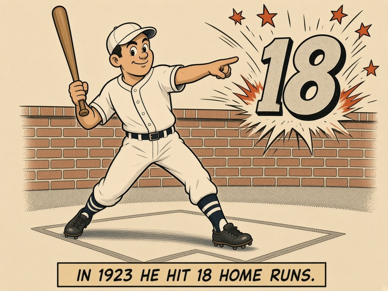 Harry Heilmann 1923 — 18 HOME RUNS