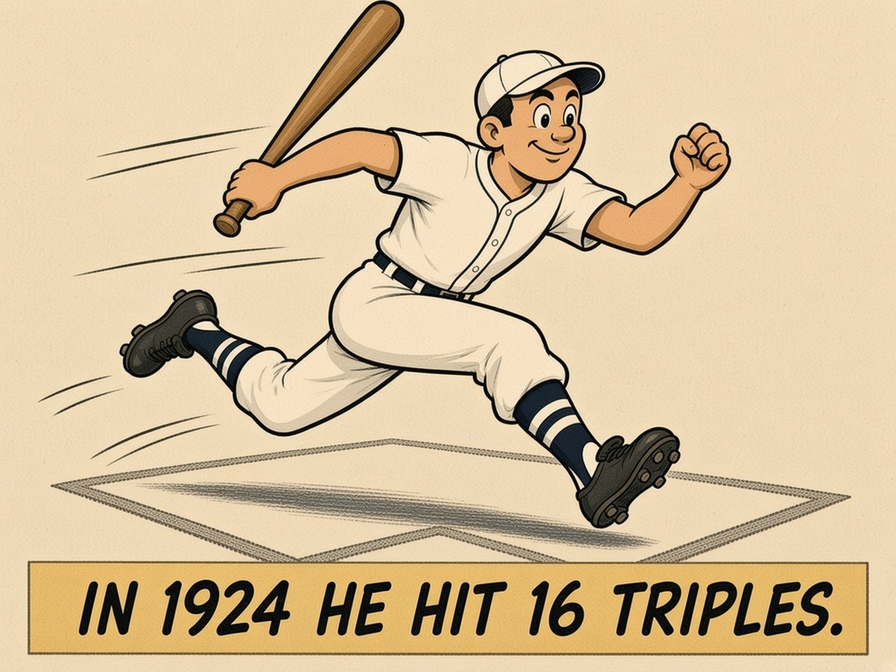 Harry Heilmann 1924 — 16 TRIPLES