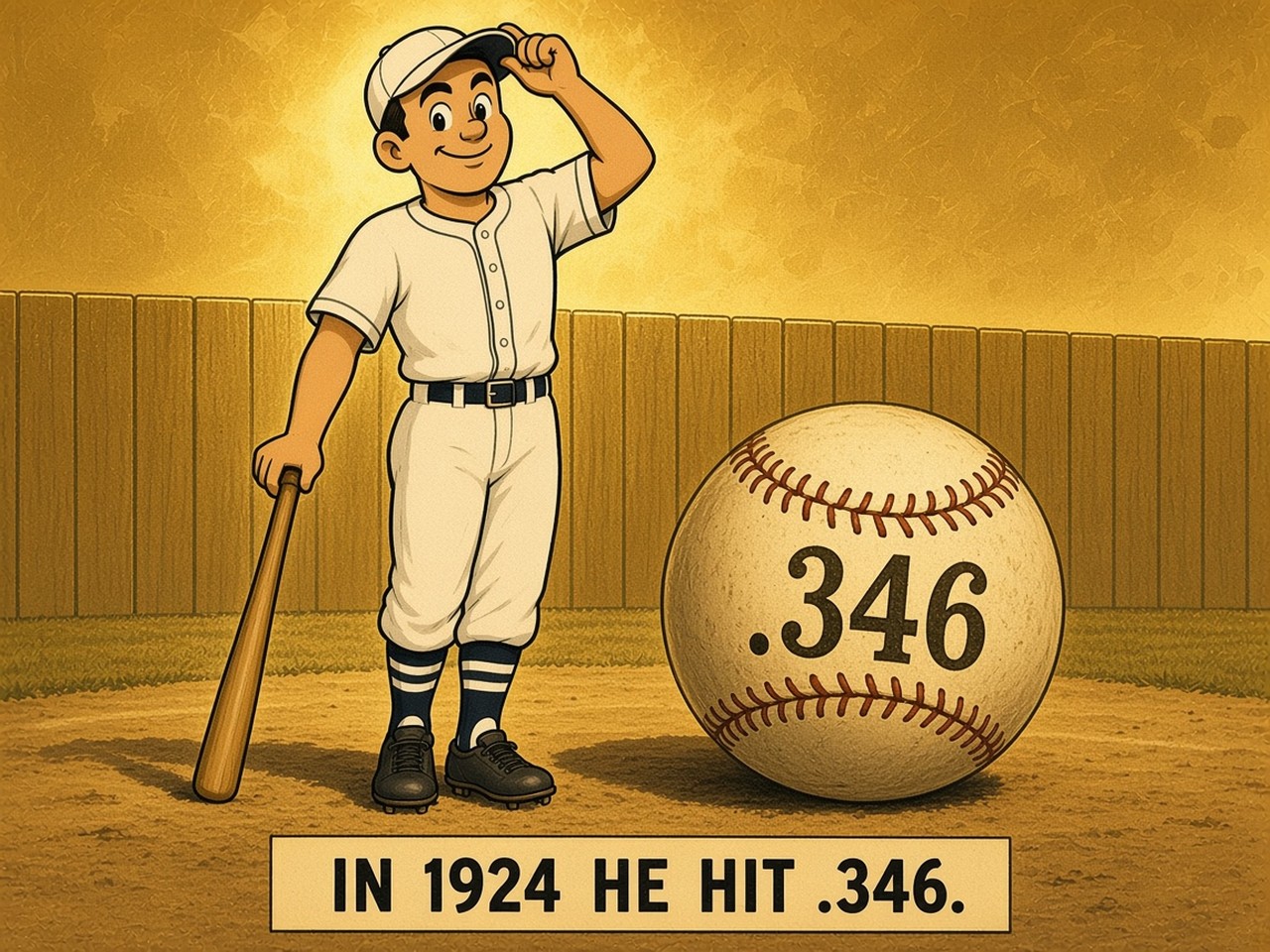 Harry Heilmann 1924 — .346 AVG