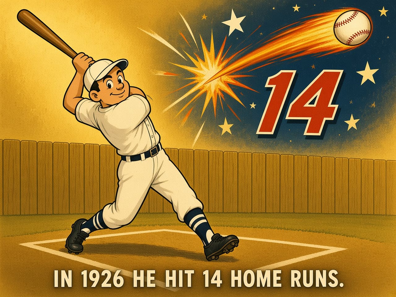 Heinie Manush 1926 — 14 HOME RUNS