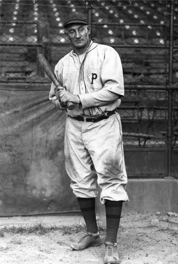 Honus Wagner — Charles M. Conlon era portrait via Wikimedia Commons