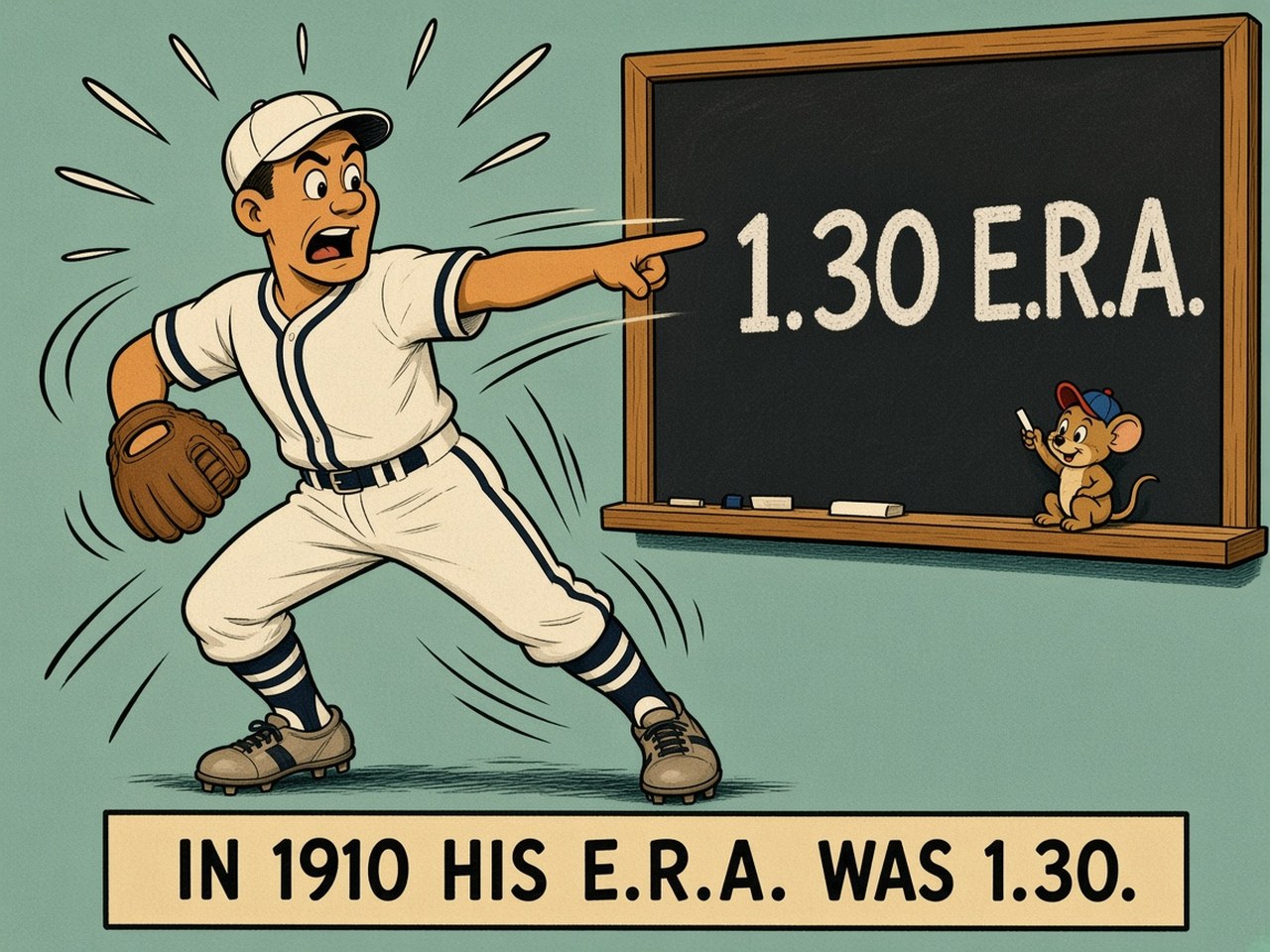 Jack Coombs 1910 — 1.30 E.R.A