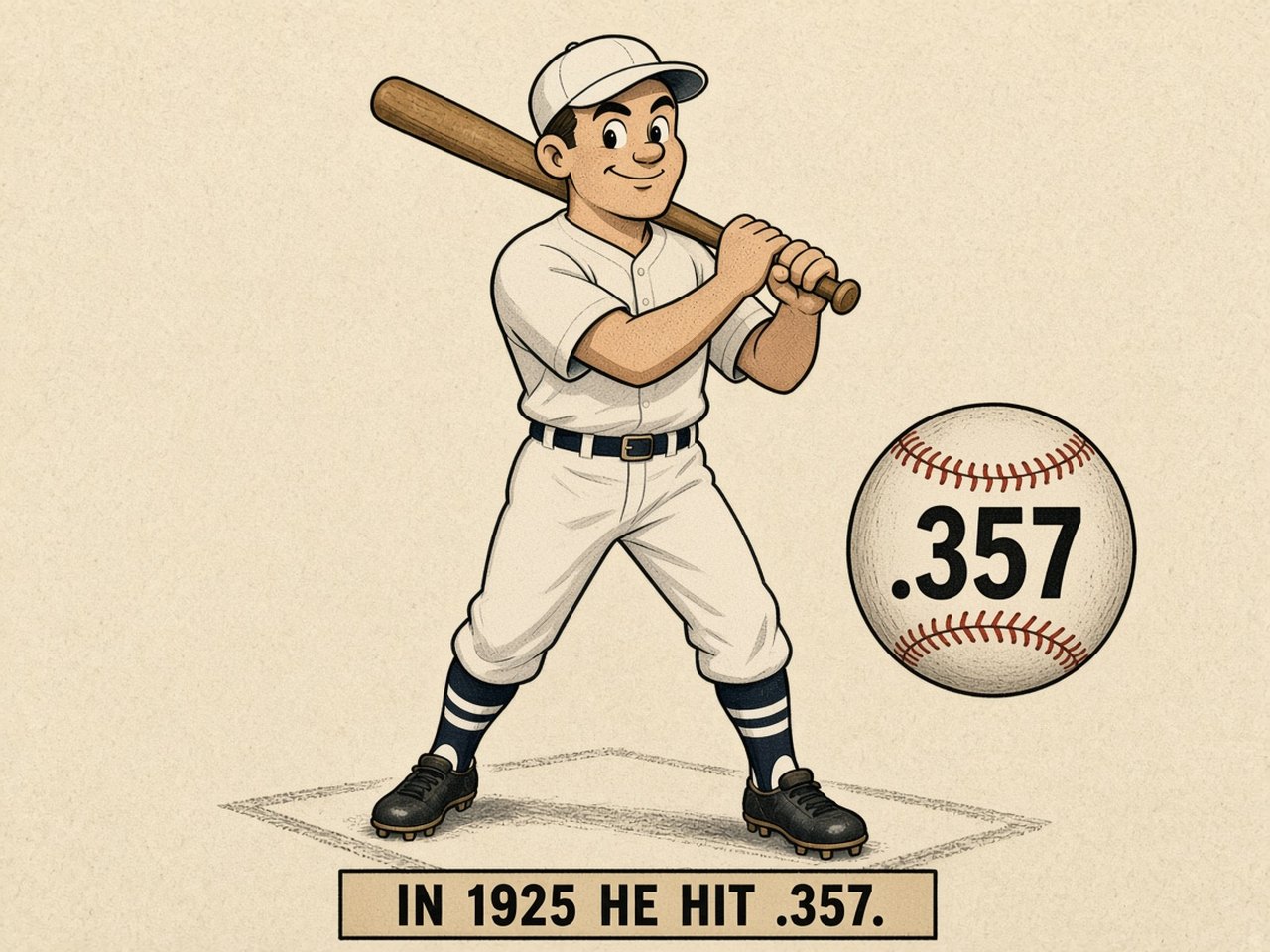 Kiki Cuyler 1925 — .357 AVG