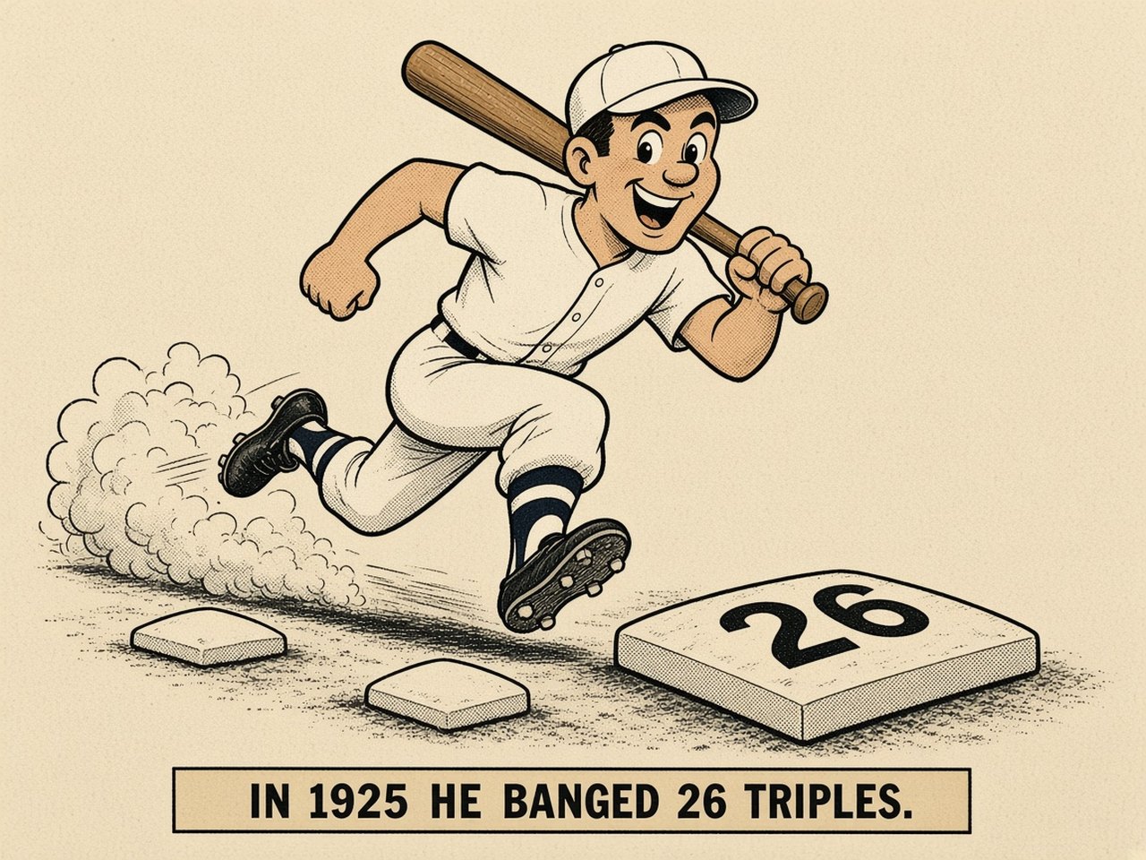 Kiki Cuyler 1925 — 26 TRIPLES