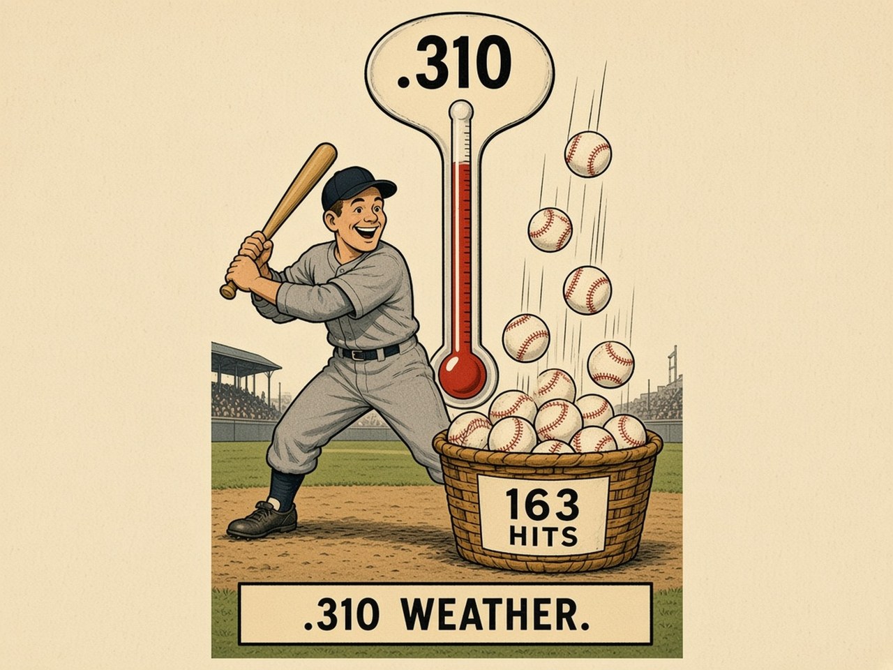Larry Doyle 1911 — .310 WEATHER
