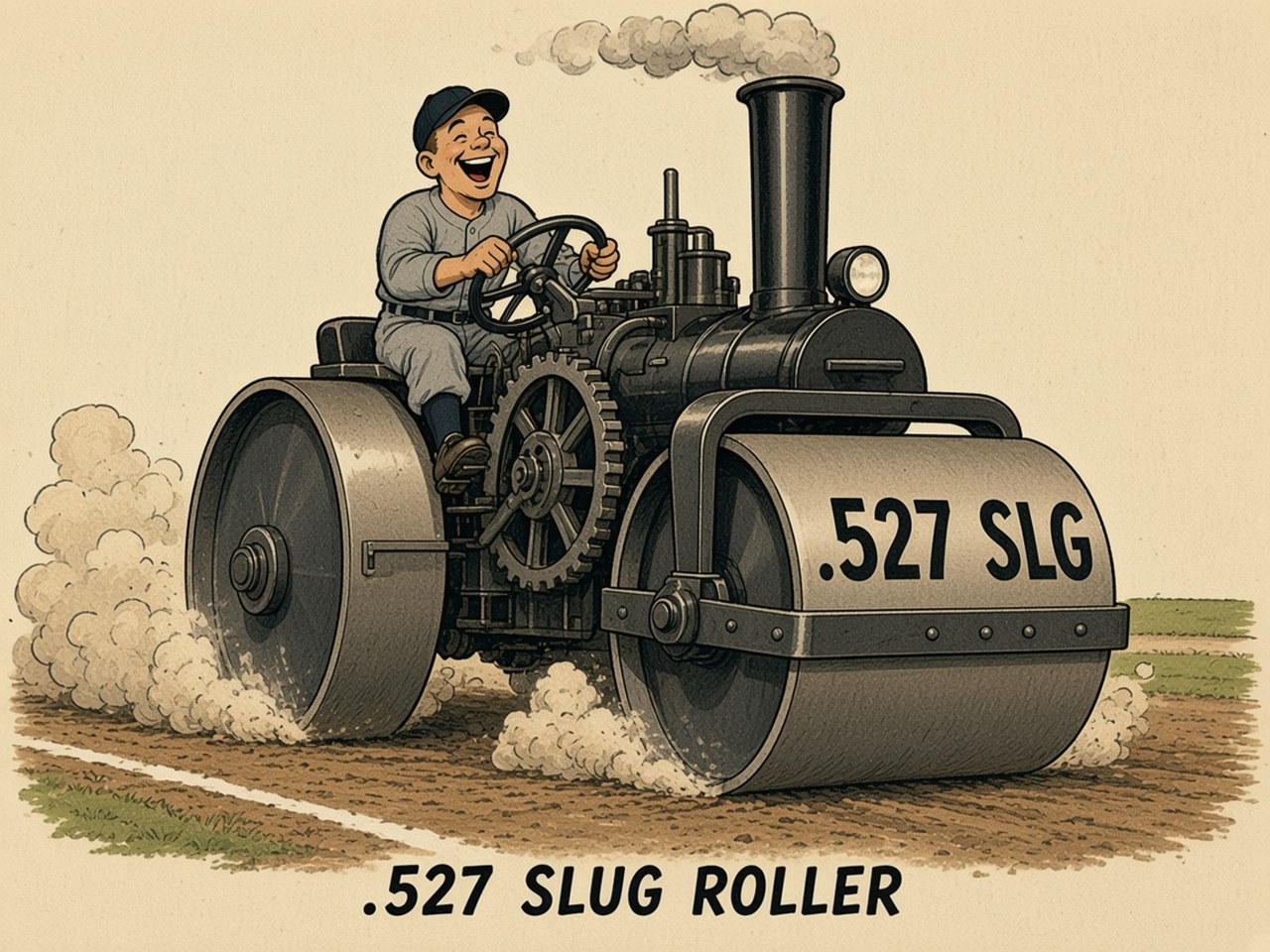 Larry Doyle 1911 — .527 SLUG ROLLER