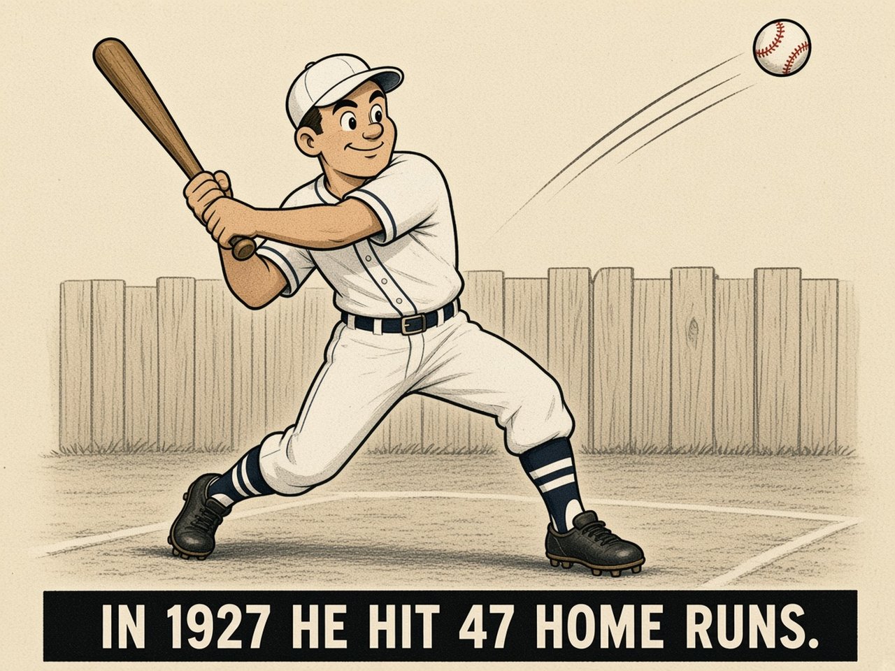 Lou Gehrig 1927 — 47 HOME RUNS