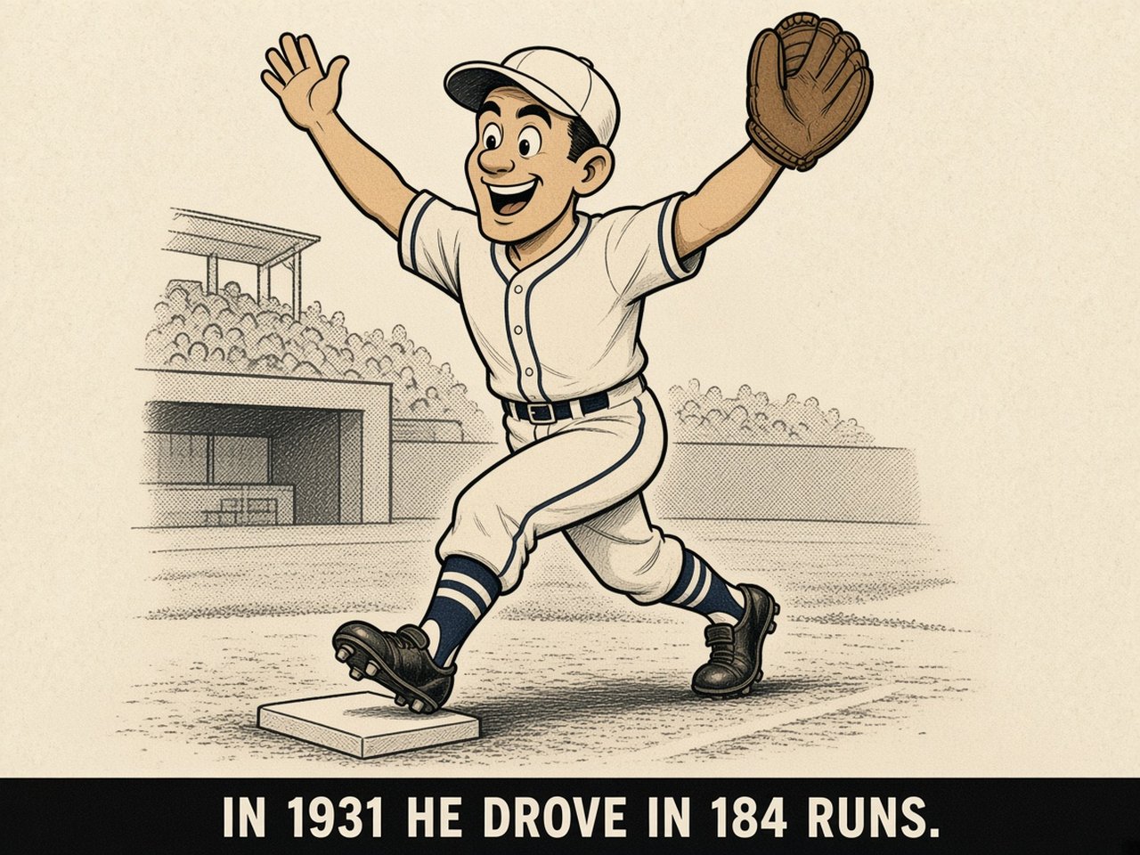 Lou Gehrig 1931 — 184 RBI