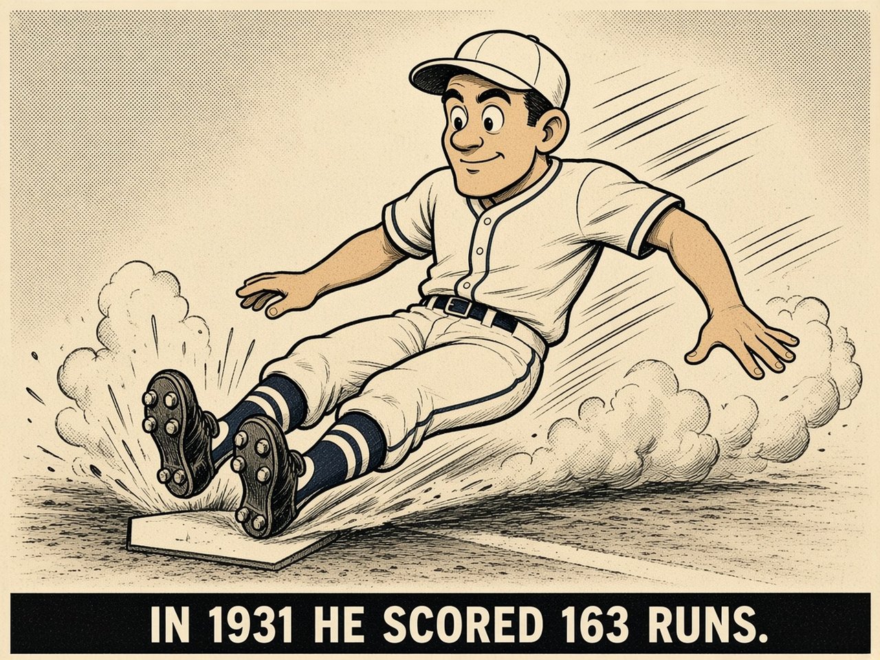 Lou Gehrig 1931 — 163 RUNS