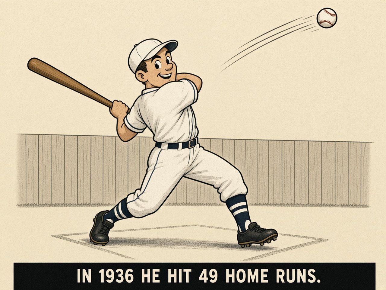 Lou Gehrig 1936 — 49 HOME RUNS
