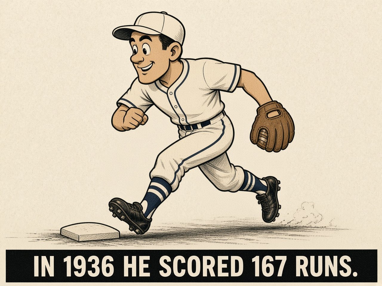 Lou Gehrig 1936 — 167 RUNS