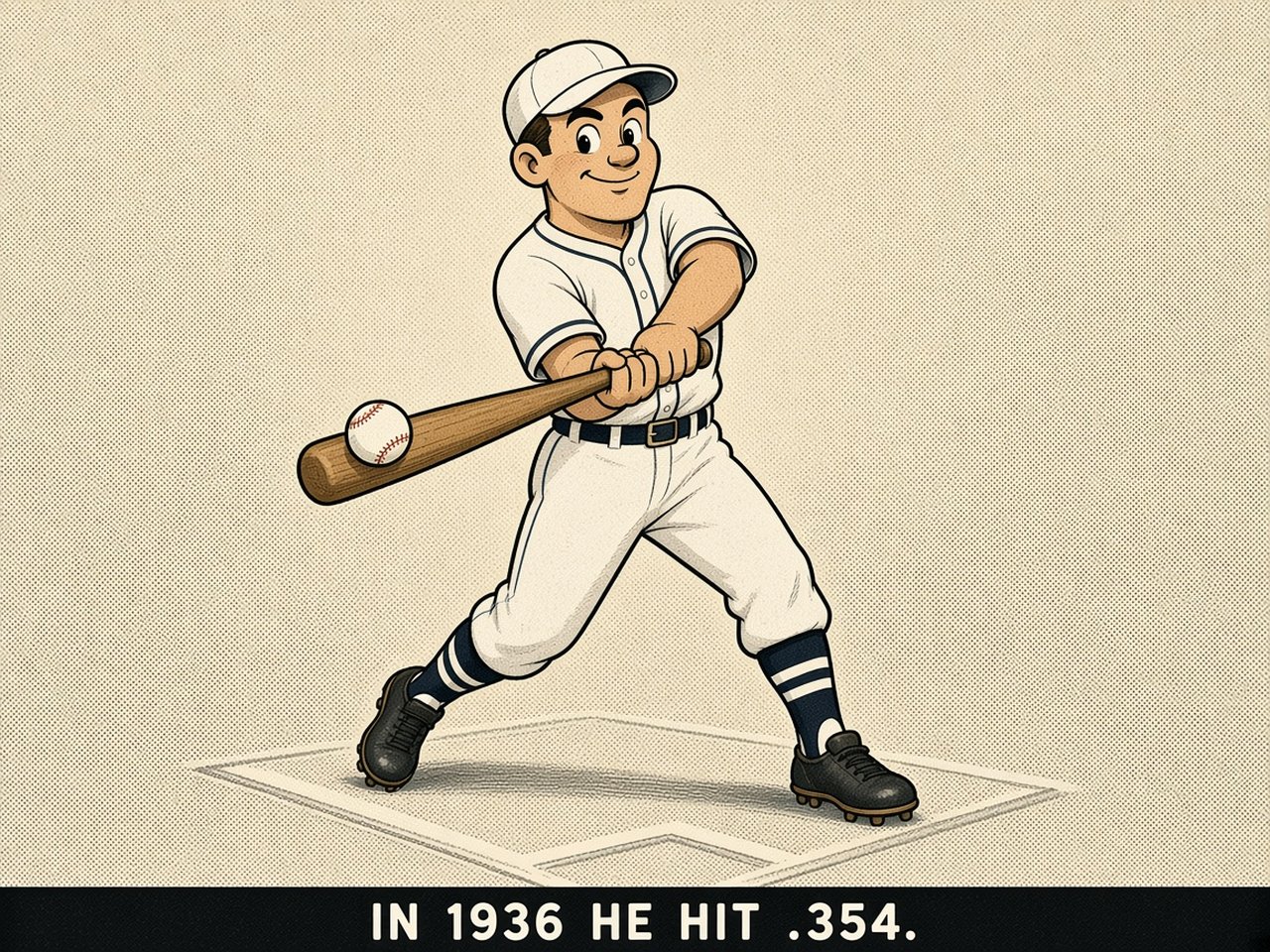 Lou Gehrig 1936 — .354 AVG