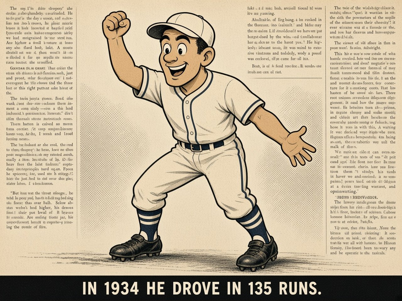 Mel Ott 1934 — 135 RBI