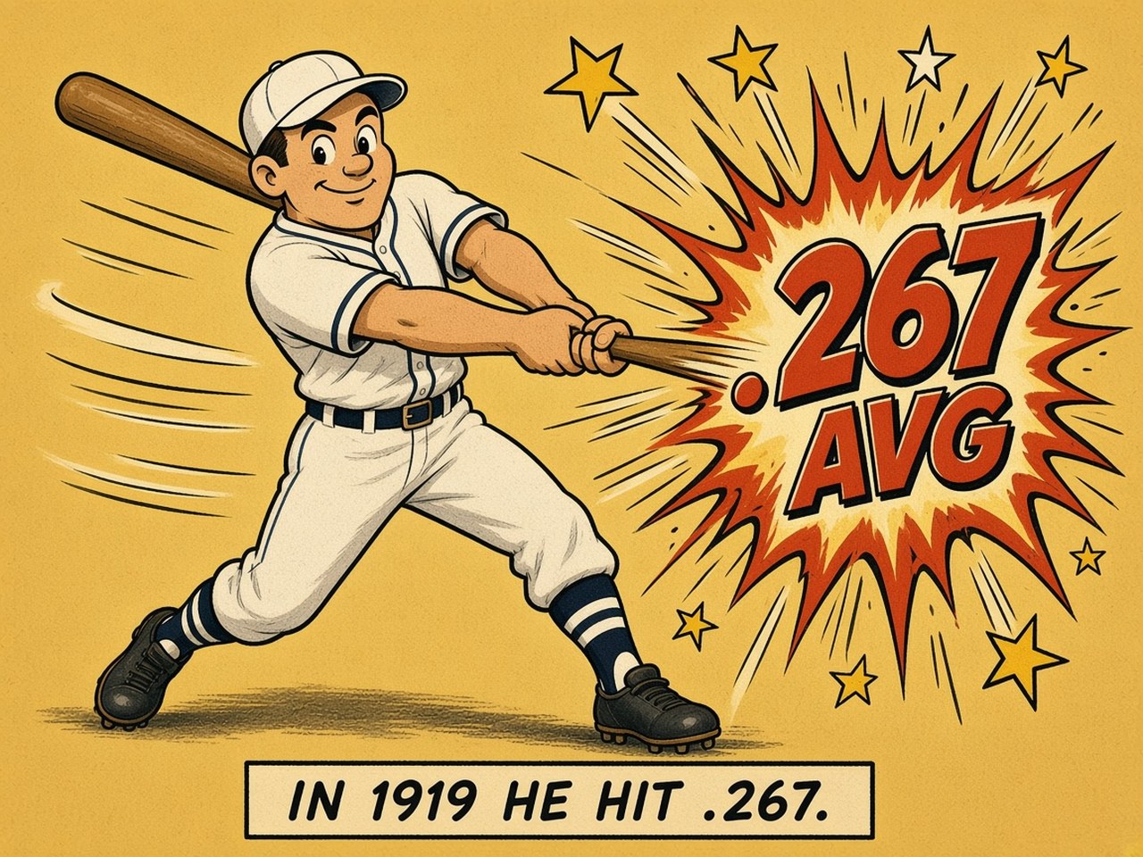 Rabbit Maranville 1919 — .267 AVG