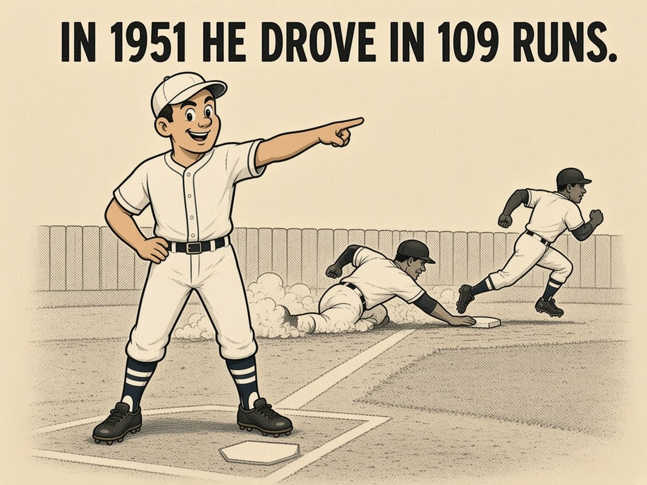 Ralph Kiner 1951 — 109 RBI