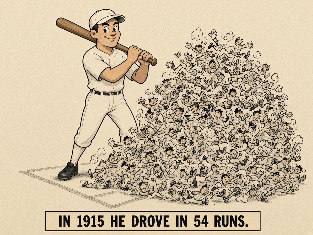 Ray Schalk 1915 — 54 RBI